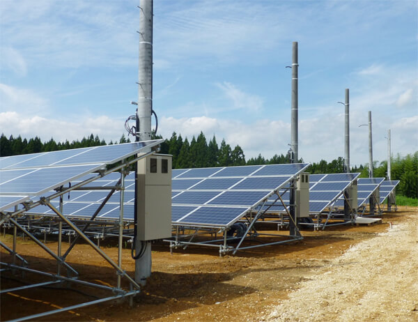 分譲型太陽光発電所尾